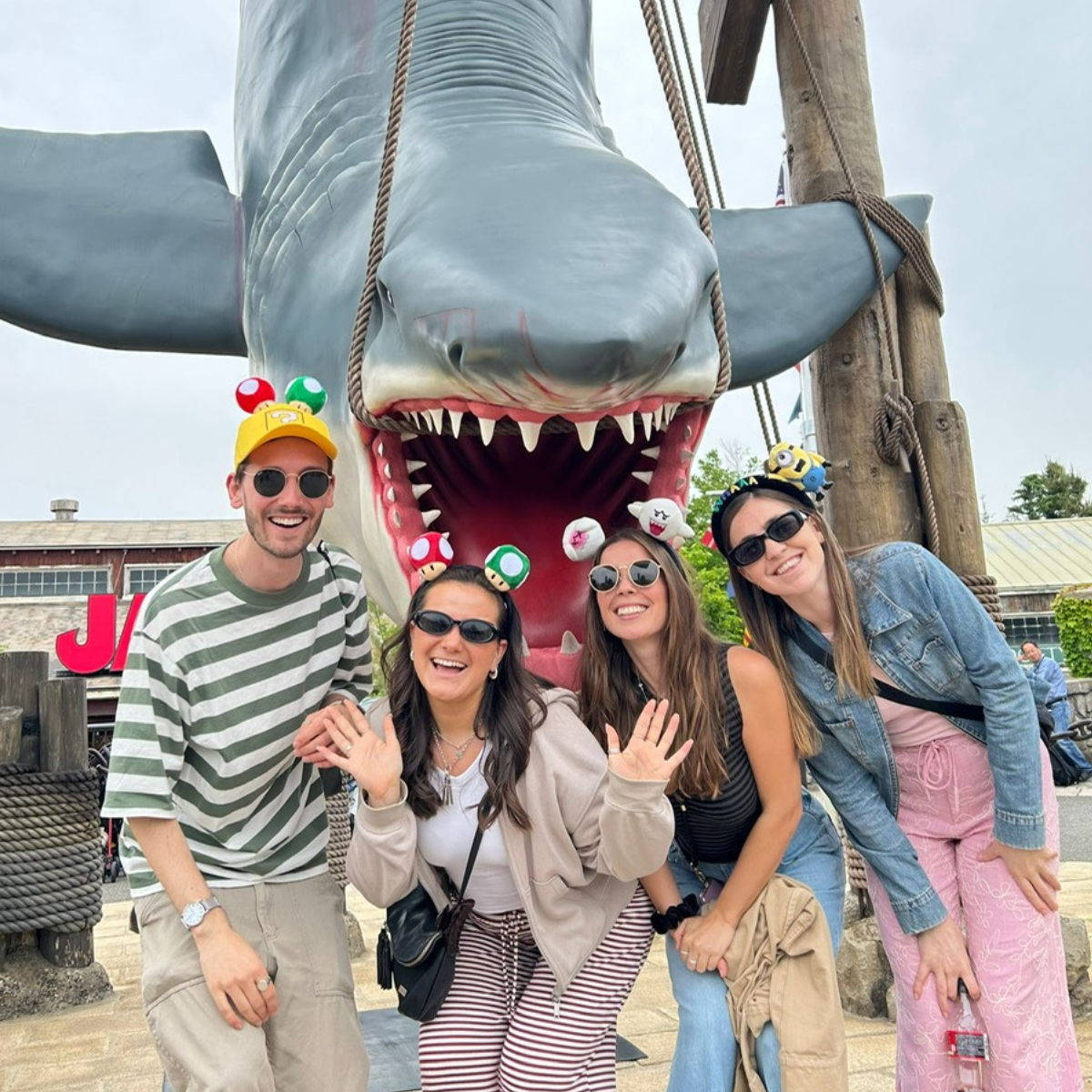Emily, Erin, Jemma and Olly